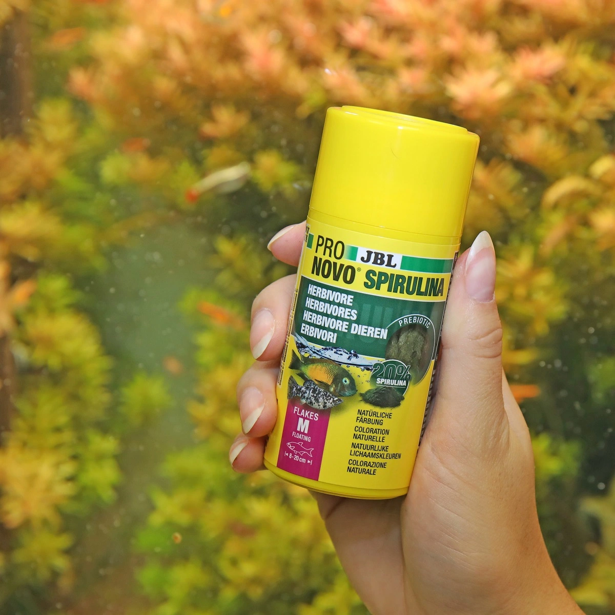 JBL ProNovo Spirulina algeflager 100 ml